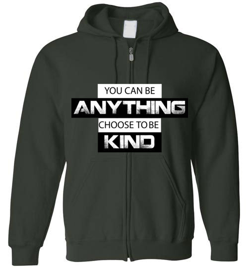Unisex Zip Hooded Sweatshirt