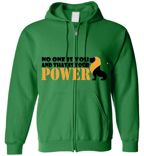 Unisex Zip Hooded Sweatshirt