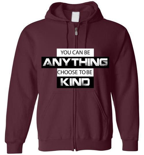 Unisex Zip Hooded Sweatshirt