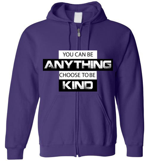 Unisex Zip Hooded Sweatshirt