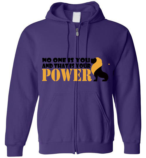 Unisex Zip Hooded Sweatshirt