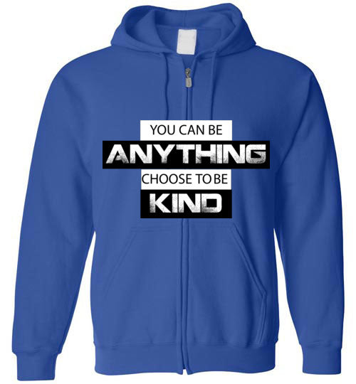 Unisex Zip Hooded Sweatshirt