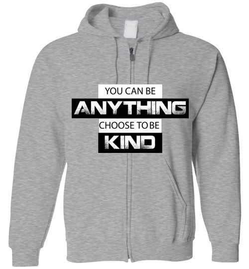 Unisex Zip Hooded Sweatshirt