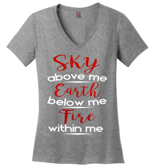 Ladies V Neck