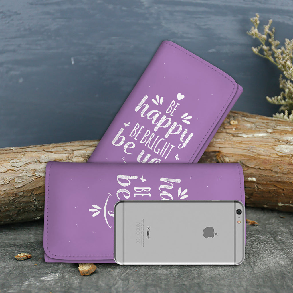 Happy Women's Wallet | Purple