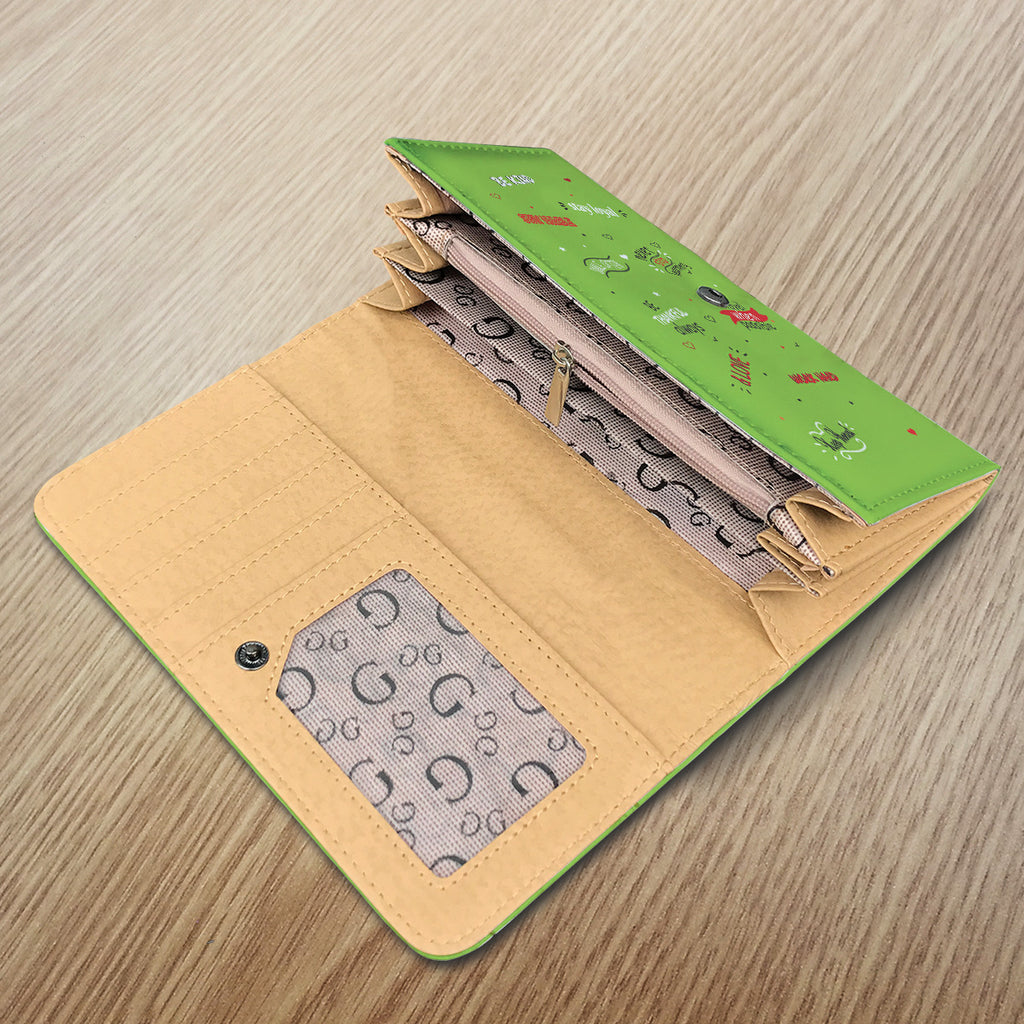 Life Quotes Women's Wallet | Green