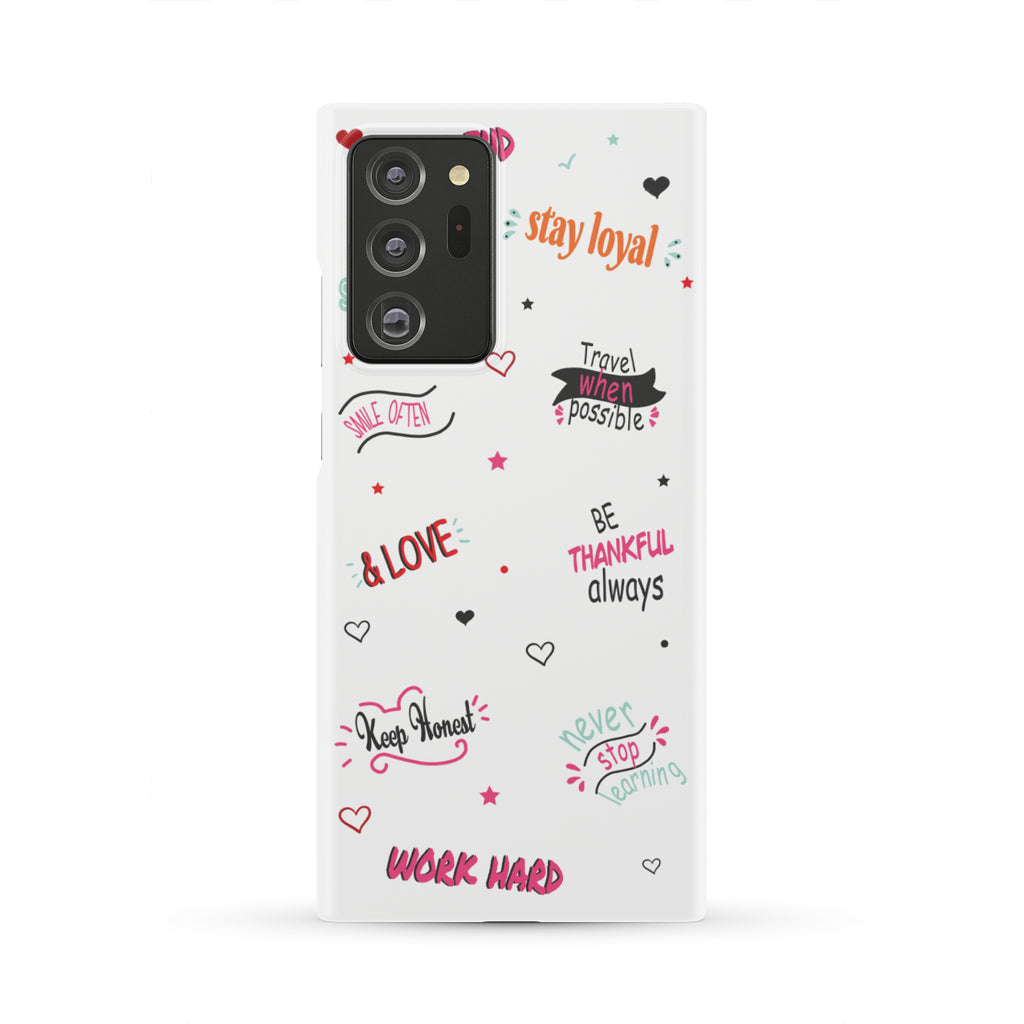 Life Quotes Phone Case