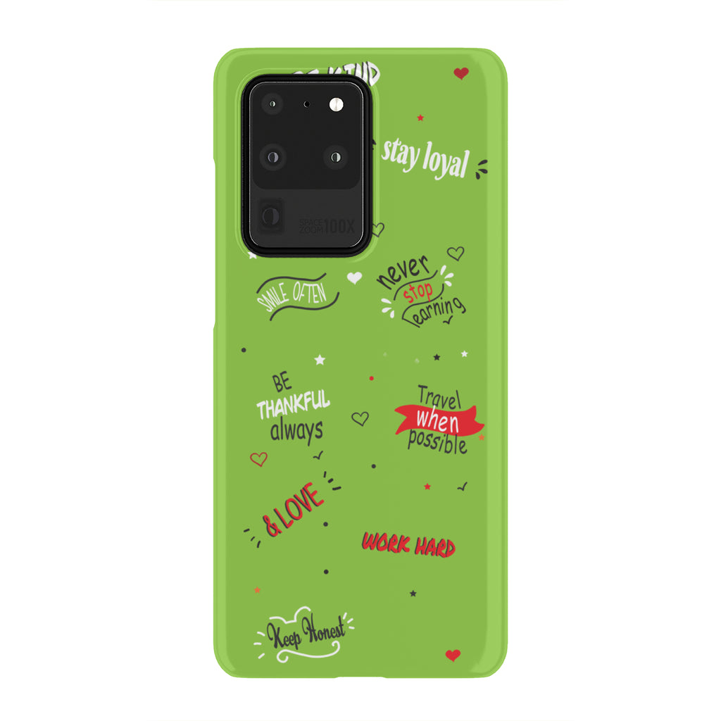 Life Quotes Phone Case