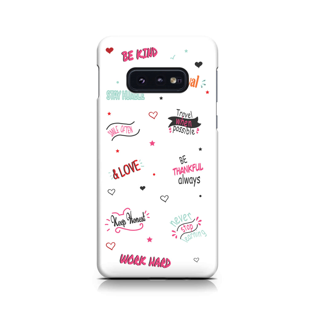 Life Quotes Phone Case
