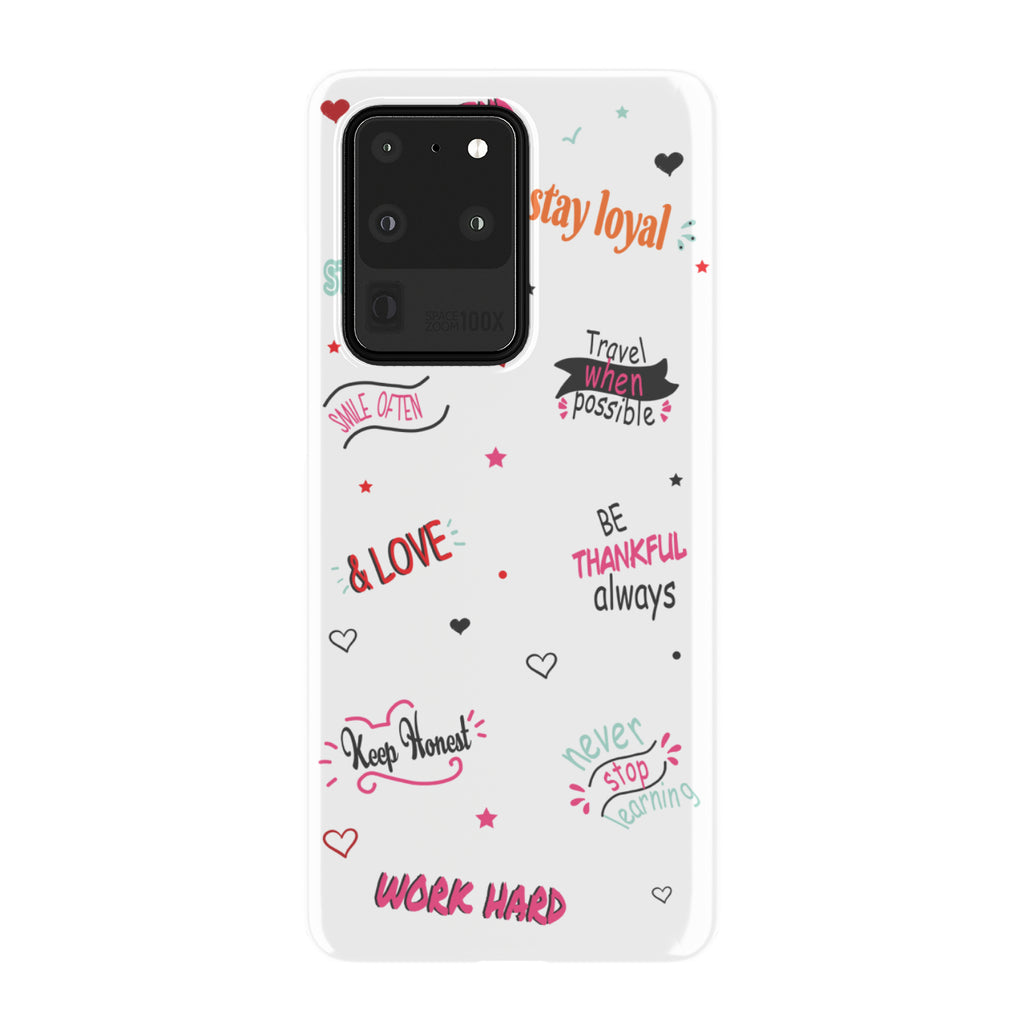 Life Quotes Phone Case