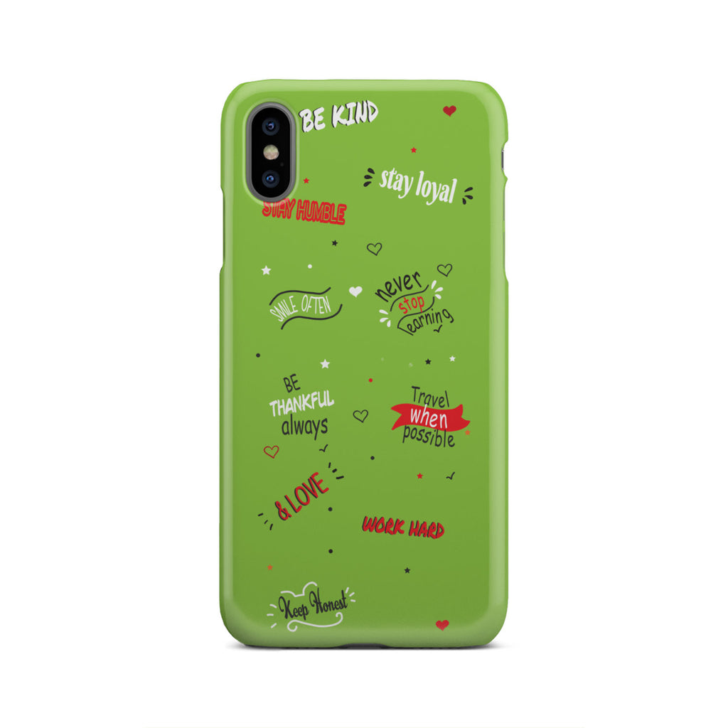Life Quotes Phone Case
