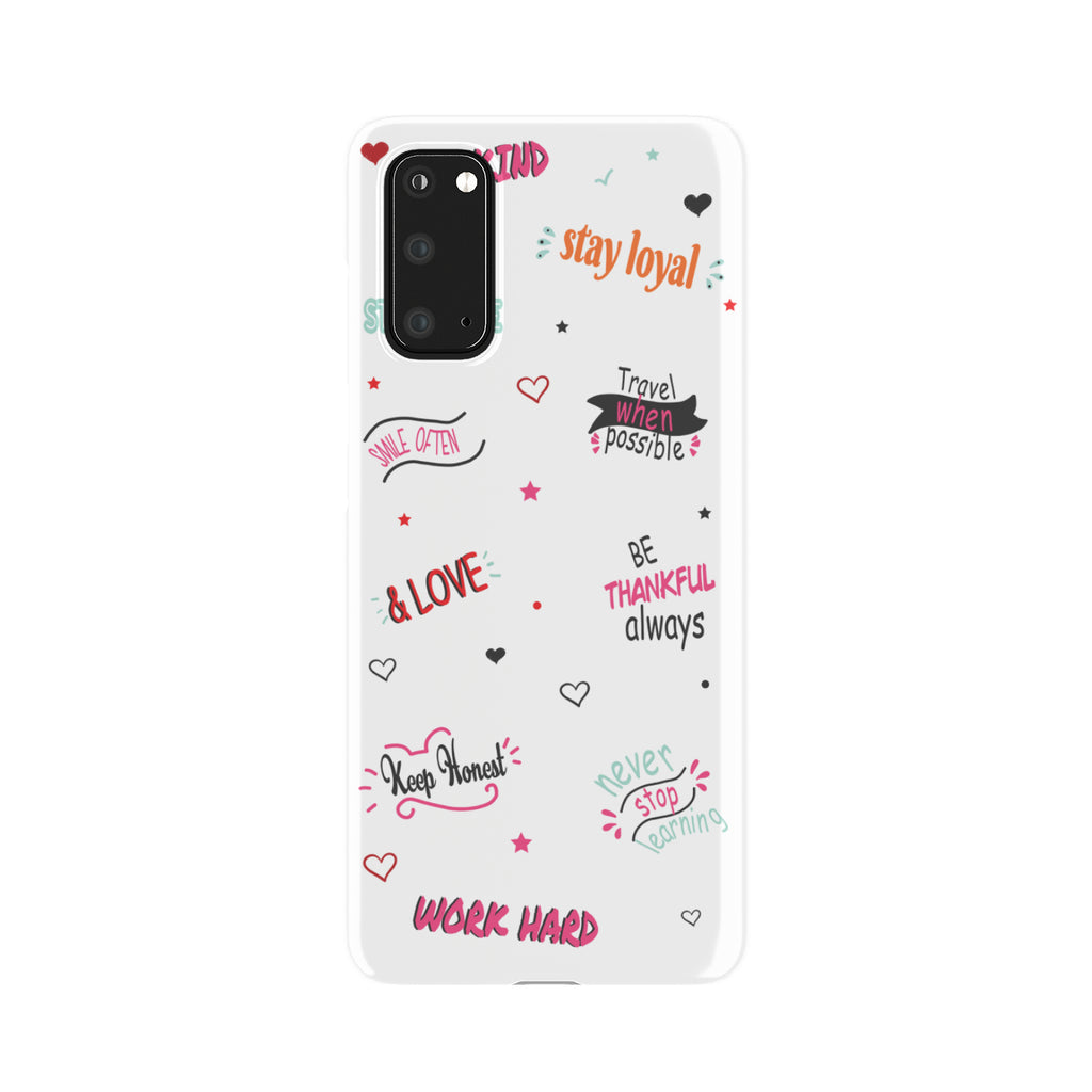 Life Quotes Phone Case