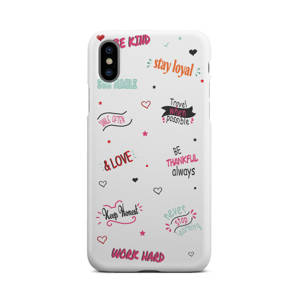 Life Quotes Phone Case