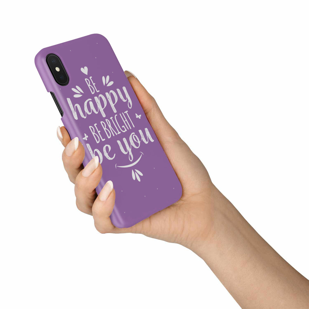 Happy Phone Case | Purple