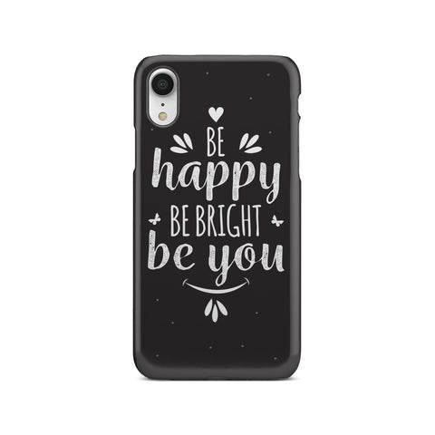 Image of Happy Phone Case | Black