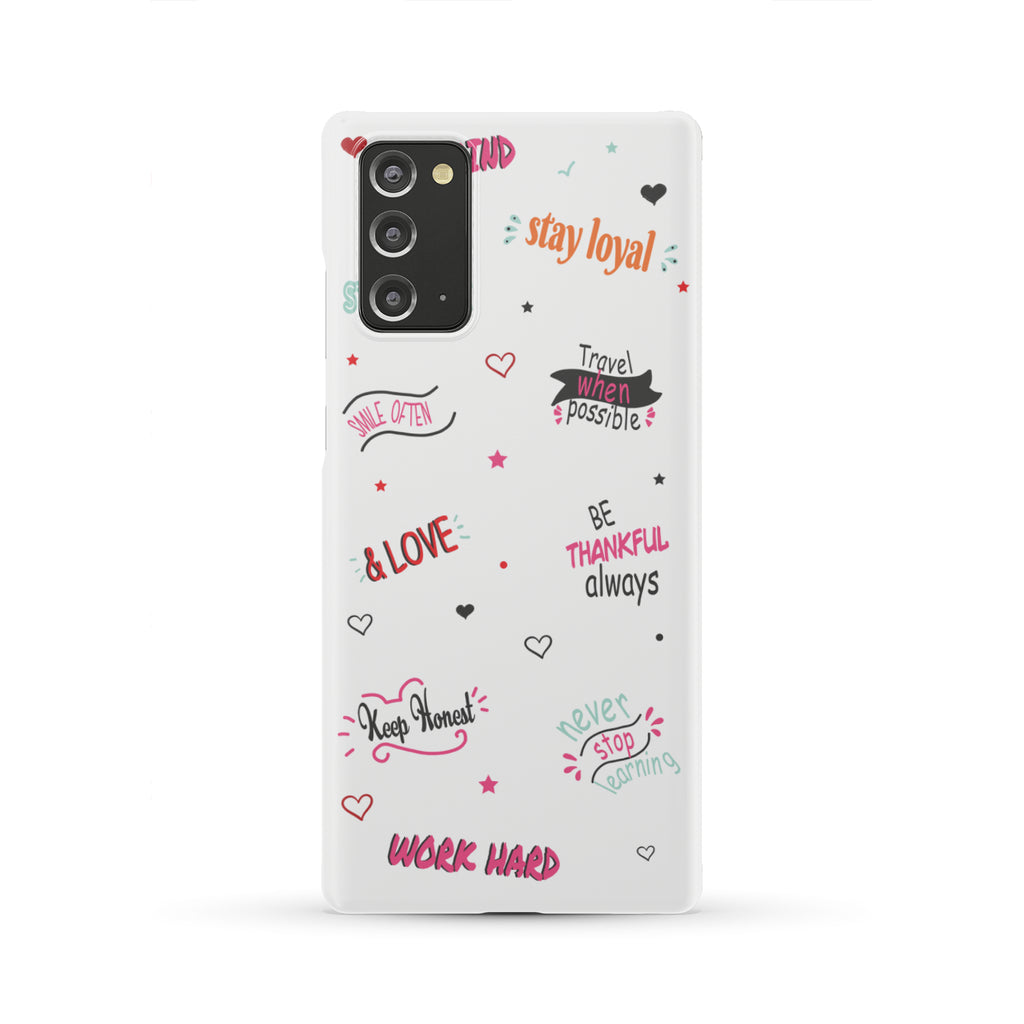 Life Quotes Phone Case