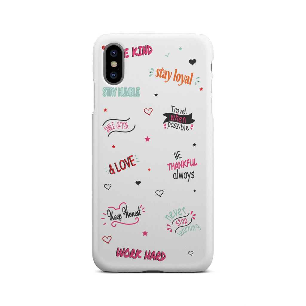 Life Quotes Phone Case