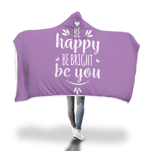 Happy Hooded Blanket | Purple