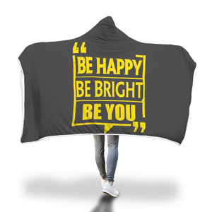 Happy Hooded Blanket | Gray