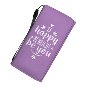 Happy Women's Wallet | Purple