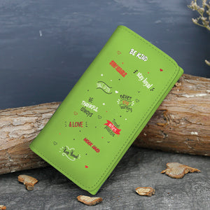 Life Quotes Women's Wallet | Green