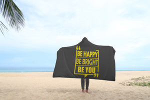 Happy Hooded Blanket | Gray