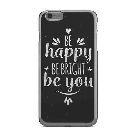 Image of Happy Phone Case | Black