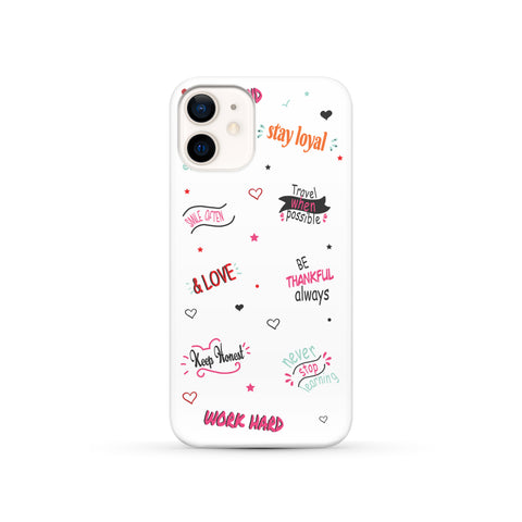 Image of Life Quotes Phone Case