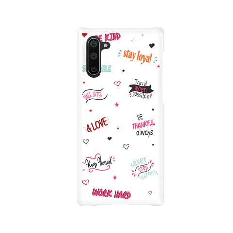 Image of Life Quotes Phone Case