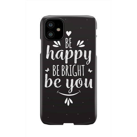 Image of Happy Phone Case | Black