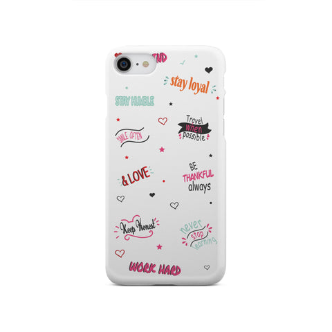 Image of Life Quotes Phone Case