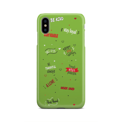 Image of Life Quotes Phone Case