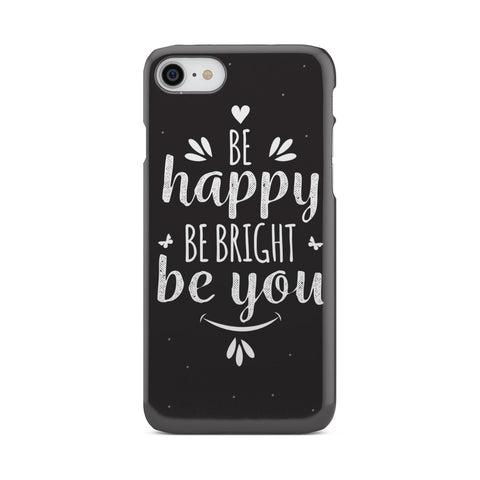 Image of Happy Phone Case | Black