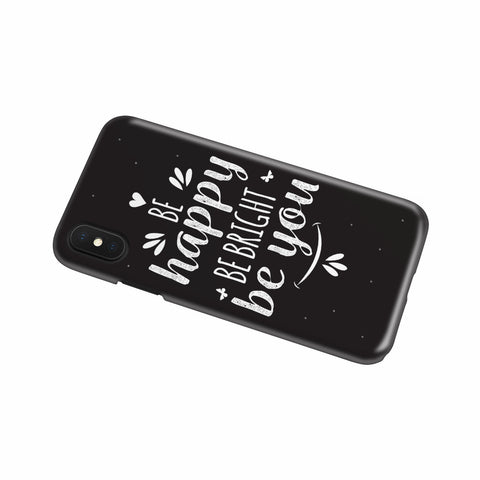 Image of Happy Phone Case | Black