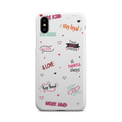 Image of Life Quotes Phone Case