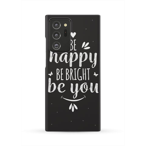 Image of Happy Phone Case | Black