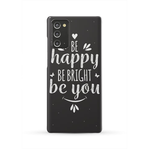 Image of Happy Phone Case | Black