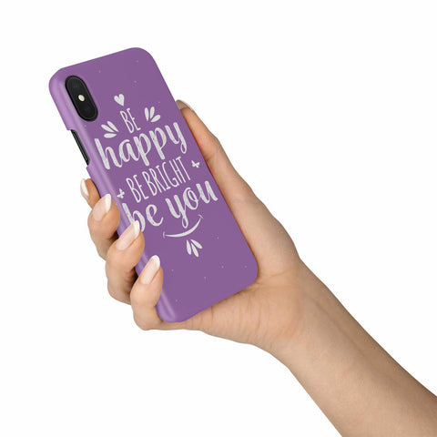 Image of Happy Phone Case | Purple