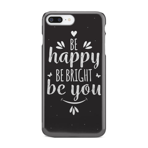 Image of Happy Phone Case | Black