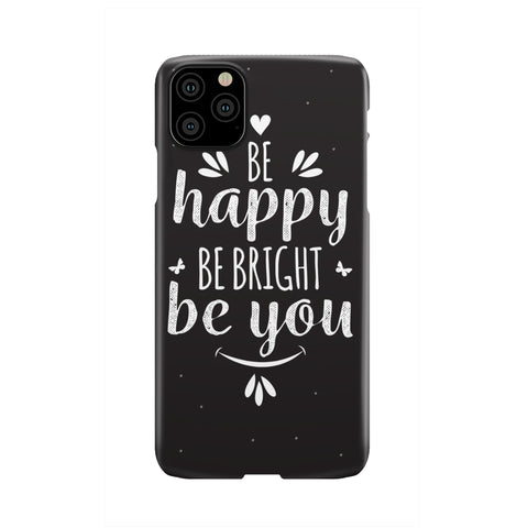 Image of Happy Phone Case | Black