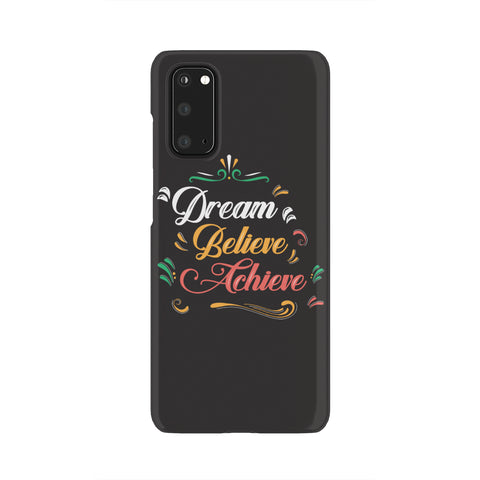 Image of Dream Believe Achieve! Phone Case