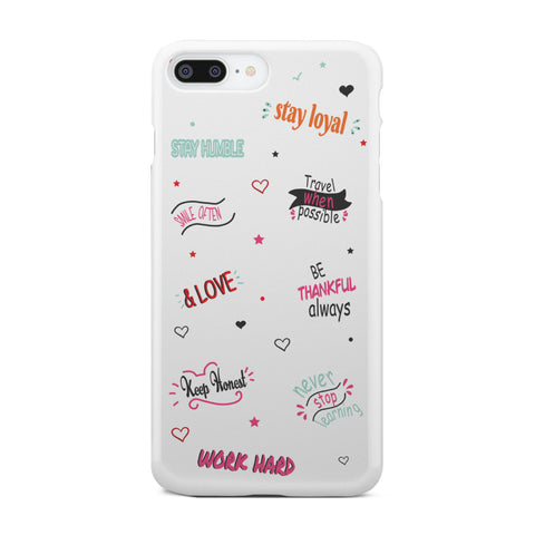 Image of Life Quotes Phone Case