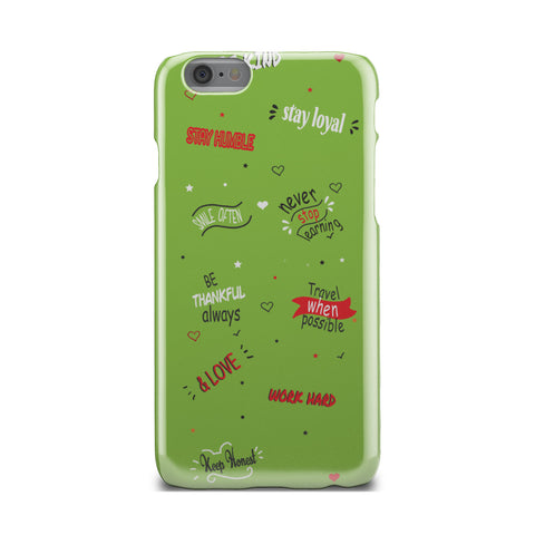 Image of Life Quotes Phone Case