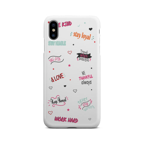 Image of Life Quotes Phone Case