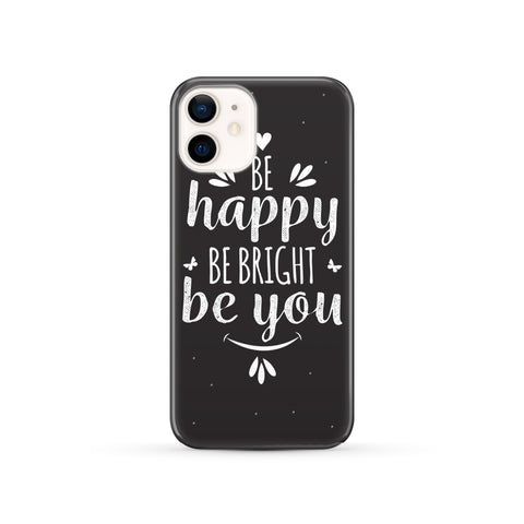 Image of Happy Phone Case | Black