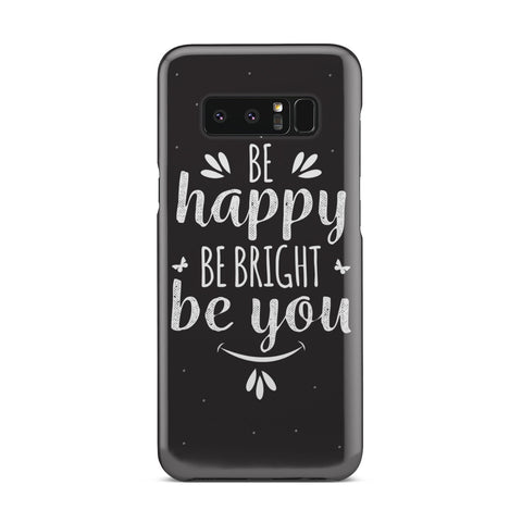 Image of Happy Phone Case | Black